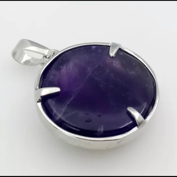 Rose Quartz Crystal Silver 925 Moon Star Necklace - Picture 4 of 12